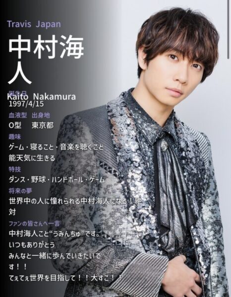 トラビスジャパン(Travis japan/トラジャ)身長体重・誕生日・年齢・血液型・出身地一覧。