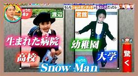 スノーマン(Snowman)渡辺翔太と”ゆり組”コンビの宮舘涼太との仲良しエピソード!
