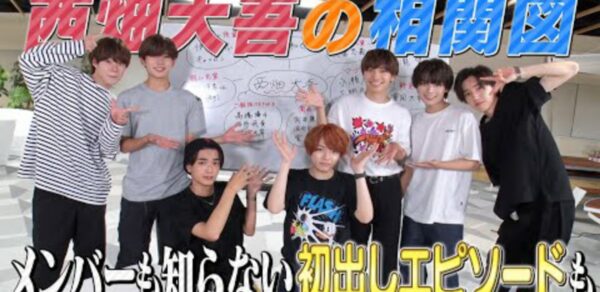 なにわ男子 西畑大吾のプロフィール!年齢、身長、誕生日、血液型は?